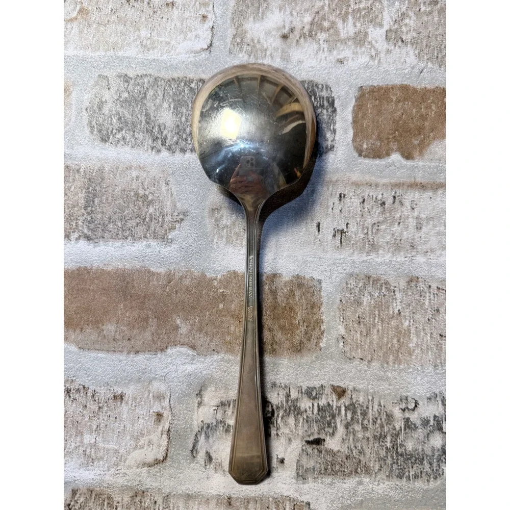 Wm Rogers Mfg Co‎ Original Rogers Silverplate Serving Spoon 1937 First Love